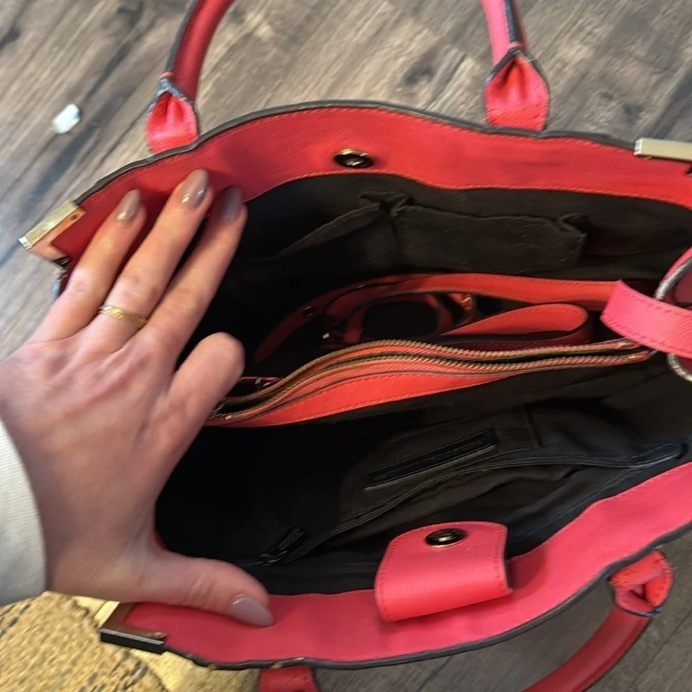 Rebecca Minkoff coral handbag